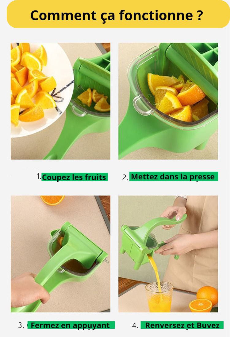 Presse Agrume en plastique