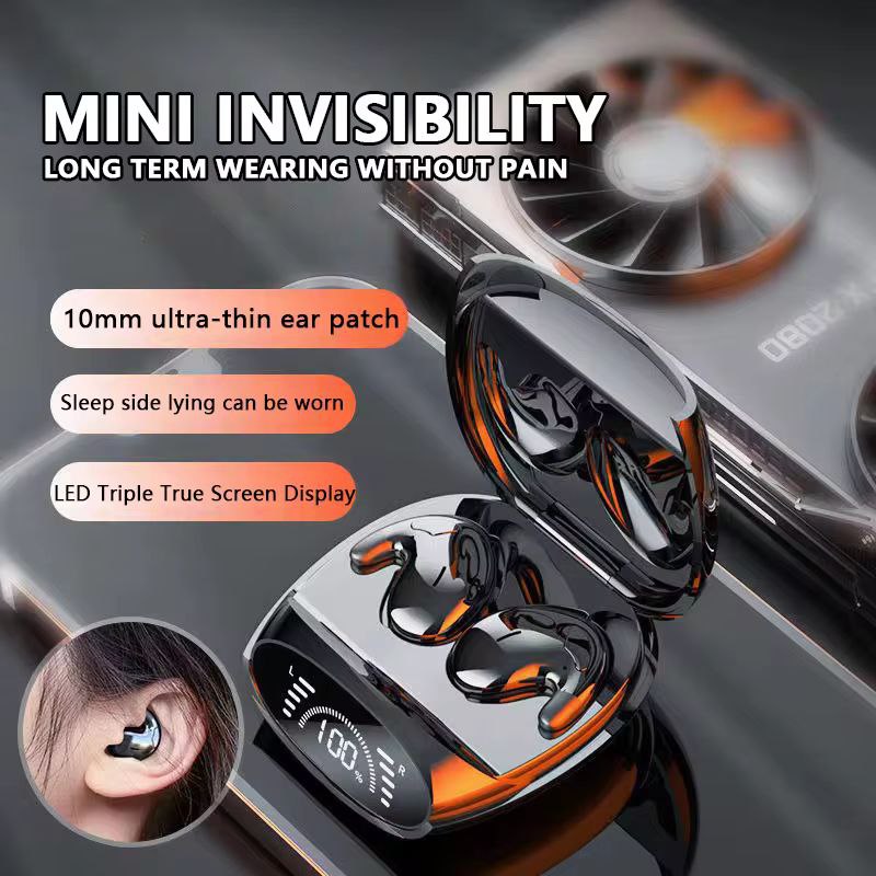 Écouteur sans fil Intra-auriculaire – Oreillette de Sommeil Invisible – Marque : WANWEN